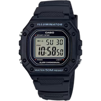 Casio W-218H-1AVDF Illuminator Digitaal Sporthorloge - Zwart