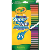 Crayola Super Tips Farvetusser - 24 stk