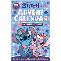 Disney Stitch 5-Minute Stories Julekalender - 24 stk