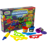 Dough Tastic Glow In The Dark Dinosaur Set