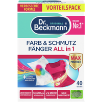 Dr. Beckmann All-in-1 Colour & Dirt Catcher Laundry Sheets - 40 pcs