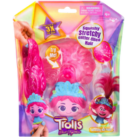 DreamWorks Trolls Band Together Stretchy Hair Poppy Dukke