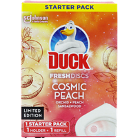 Duck Fresh Discs Cosmic Peach Toalettgel - 36 ml