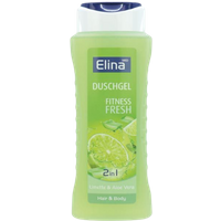 Elina Med 2-in-1 Fitness Fresh Lime & Aloe Vera Shower Gel – 300 ml