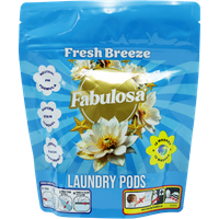 Fabulosa Fresh Breeze Wasmiddelcapsules - 12 stuks