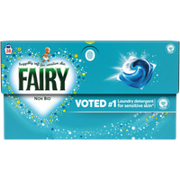 Fairy Non Bio Vaskemiddelkapsler Til Sensitiv Hud - 38 stk.
