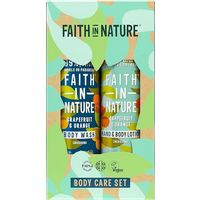 Faith In Nature Grapefruit & Orange Body Care Presentset – 2 st