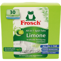 Frosch All-in-1 Dishwasher Tabs Lemon - 30 stk