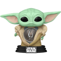 Funko Pop Star Wars Grogu med Rustning Figur