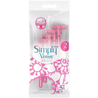 Gillette Simply Venus Basic Pink Razors - 5 stuks