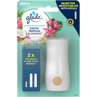 Glade Exotic Tropical Blossoms Touch & Fresh Air Freshener Starter Kit - 10 ml