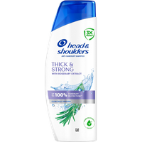 Head & Shoulders Thick & Strong With Rosemary Extract Anti-Dandruff Shampoo - 250 ml