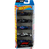 Hot Wheels Formula 1 Bilset - 5 st