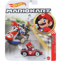 Hot Wheels Mario Kart Fordon - Blandade Modeller