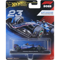 Hot Wheels Premium Formula 1 Atlassian Williams Racing Racerbil