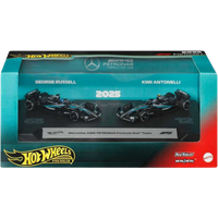 Hot Wheels Premium Formula 1 Mercedes-AMG Petronas Car Set - 2 pcs