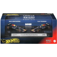 Hot Wheels Premium Formula 1 Oracle Red Bull Racing Car Set - 2 pcs