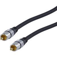 HQ Digital Lydkabel 1,5 Meter - Mørkegrå