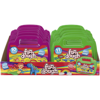 HTI Fun Dough Magical Dino & Unicorn Case Playset