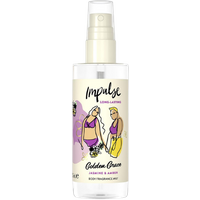 Impulse Golden Grace Jasmine & Amber Long Lasting Body Fragrance Mist - 100 ml