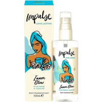 Impulse Inner Glow Wild Rose & Jasmine Langdurige Geparfumeerde Body Mist - 100 ml