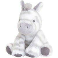 Keel Toys Keeleco Cuddle Zebra Zachte Pluche Knuffel - 14 cm