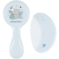 Kikka Boo Kam og Børste med Naturbørster - Savanna Blue