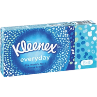 Kleenex Everyday Pocket Facial Tissues - 8 stk