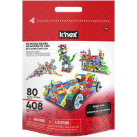 K'NEX Deluxe Byggesæt Med 80 Modeller - 408 Dele