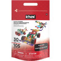 K'NEX Custom Cruisers Byggesæt Med 30 Modeller - 105 Dele