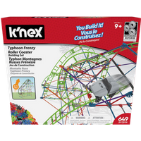 K’NEX Typhoon Frenzy Roller Coaster Building Set