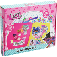 L.O.L. Surprise! Scrapbook Set with Glitter, Stickers & Pens