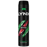 Lynx Africa Aerosol Deodorant Body Spray - 250 ml