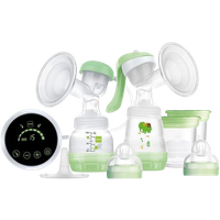 MAM Electric Single 2-in-1 Breast Pump with Rechargeable Battery