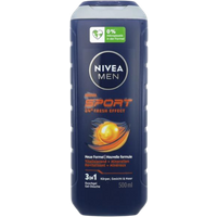 Nivea Men Sport Fresh Effect 3-i-1 Shower Gel - 500 ml