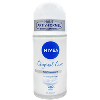 Nivea Original Care Anti-Transpirant Deodorant Roll-On - 50 ml
