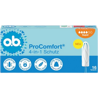 O.B. ProComfort Super 4-in-1 Protection Tampons - 16 stk.
