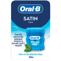 Oral-B Satin Tape Gewaxte Mint Tandzijde - 50 m