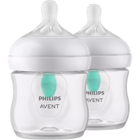 Philips Avent Natural Response 0+ Måneder Babyflaske med AirFree Vent – 2 x 125 ml