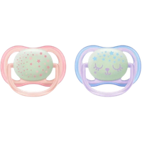 Philips Avent Ultra Air Fopspeen 2-pack - Oranje & Blauw