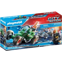 Playmobil City Action Police Go-Kart Escape Playset