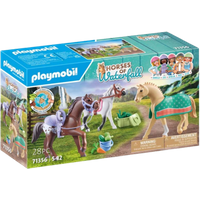Playmobil Horses of Waterfall Tre Heste med Sadler