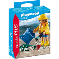 Playmobil Special Plus Miljøforkæmper Strandrenser – 71163