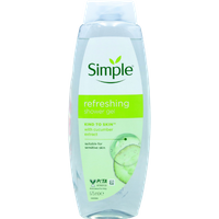 Simple Kind to Skin Refreshing Shower Gel - 675 ml