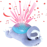 Summer Infant Slumber Buddies Deluxe Sloth Star Projector with Melodies