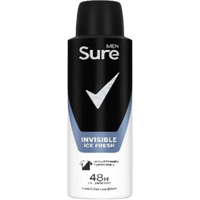 Sure Men Invisible Ice Fresh Anti-Perspirant Deodorant Spray - 150 ml