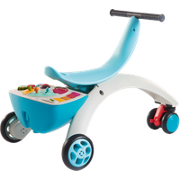 Tiny Love 5-in-1 Walk-Behind & Ride-On Baby Walker – Blue