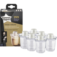 Tommee Tippee Closer To Nature Pulverdispenser för Mjölkersättning – 6 st