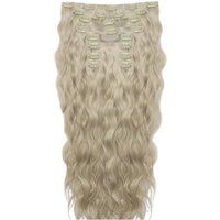 22 Beach Wave Double Hair Set Barley Blonde"