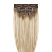 20 Double Hair Set Clip Extensions Calabasas"